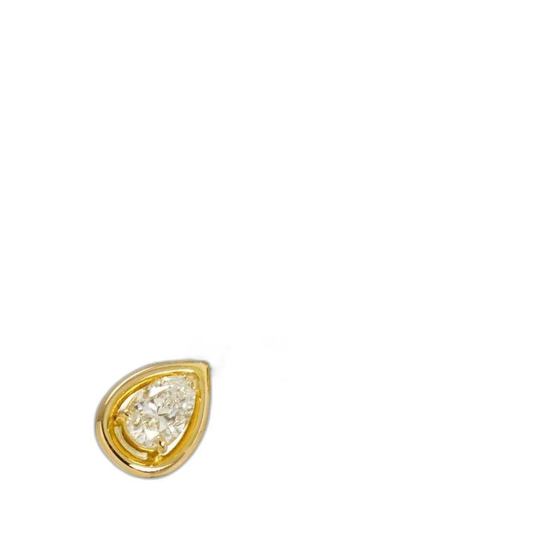 Dior Diamond 0.33 Necklace 18k YG Yellow Gold