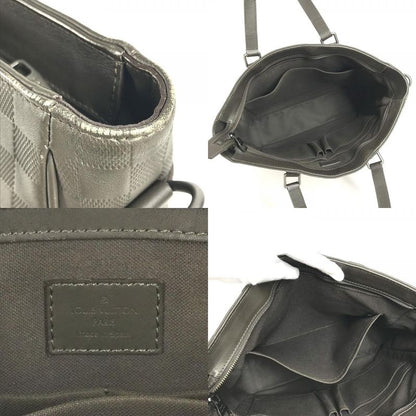 Louis Vuitton Handbag Tadao PM N41270 Damier Infini Leather Meteor Brown