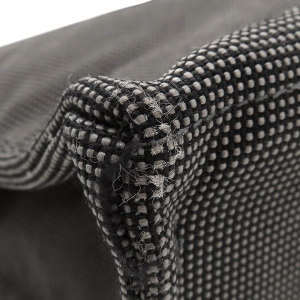 Hermes Tote Bag Her Line Tote MM Canvas Gray Silver Hardware Key and Cadena