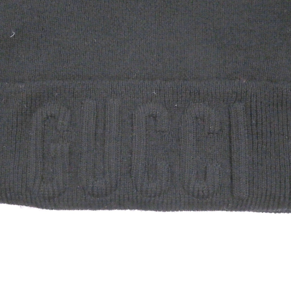 Gucci Logoworkman Beanie Knit Cap Hat Black Sweater — view 5