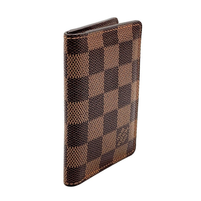 Louis Vuitton Organizer de Poche Damier Graphite Leather Brown Card Case — view 2