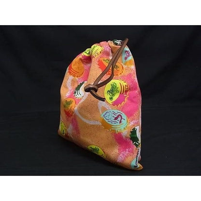 Loewe Paula's Ibiza Crown Cork Pattern Drawstring Multi Case Pouch — view 3