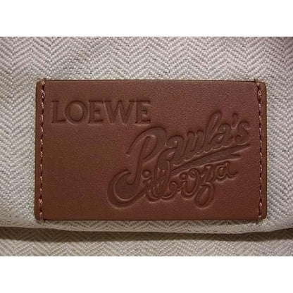 Loewe Paula's Ibiza Crown Cork Pattern Drawstring Multi Case Pouch — view 9