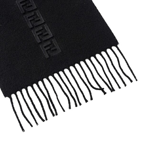 Fendi Scarf/stole FF Logo Nero