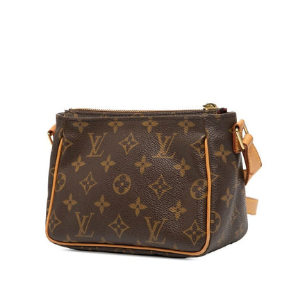 Louis Vuitton Monogram Vivacite PM Crossbody Shoulder Bag M51165 Brown PVC