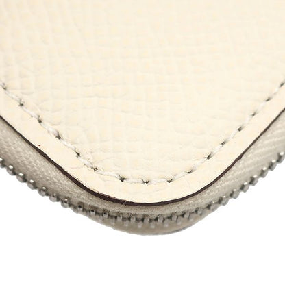 Hermes Coin Case Azap Silk Inn Mini Compact Vaux Epson Nata Silver Hardware Off