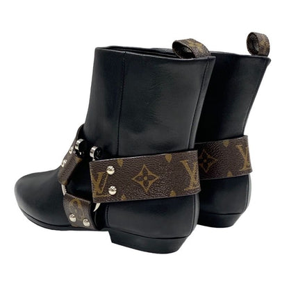 Unused Louis Vuitton Rhapsody Line Monogram Boots Short Boots Ankle Boots