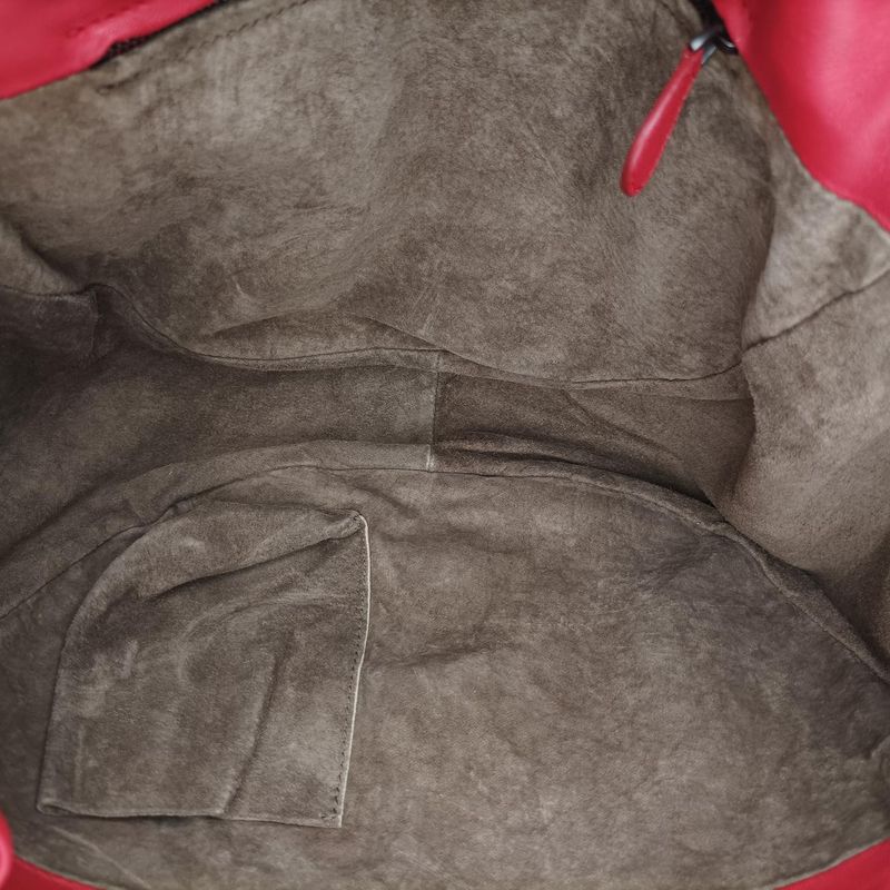 Bottega Veneta Intrecciato Red Lambskin B00903924u