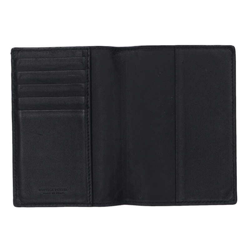 Bottega Veneta Intrecciato Leather Passport Case For Men