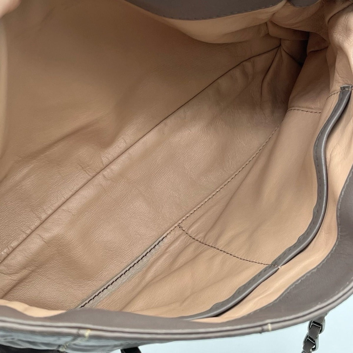 Prada Chain Shoulder Bag Leather Galante — view 16