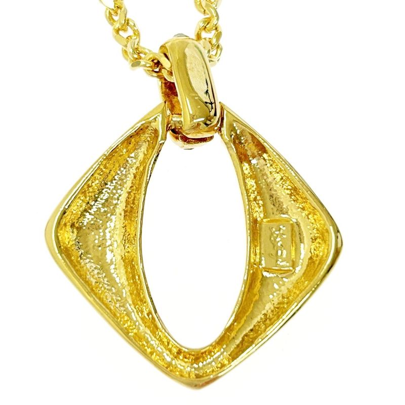 Yves Saint Laurent GP Rhinestone Necklace Women's 318639