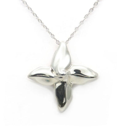 Tiffany & Co Necklace Poinsettia 925 Silver 3.5 g Accessories Cute