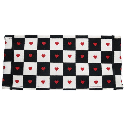 Dior BOOK TOTE Book Tote Heart Pattern Embroidery Logo Tote Bag Women M