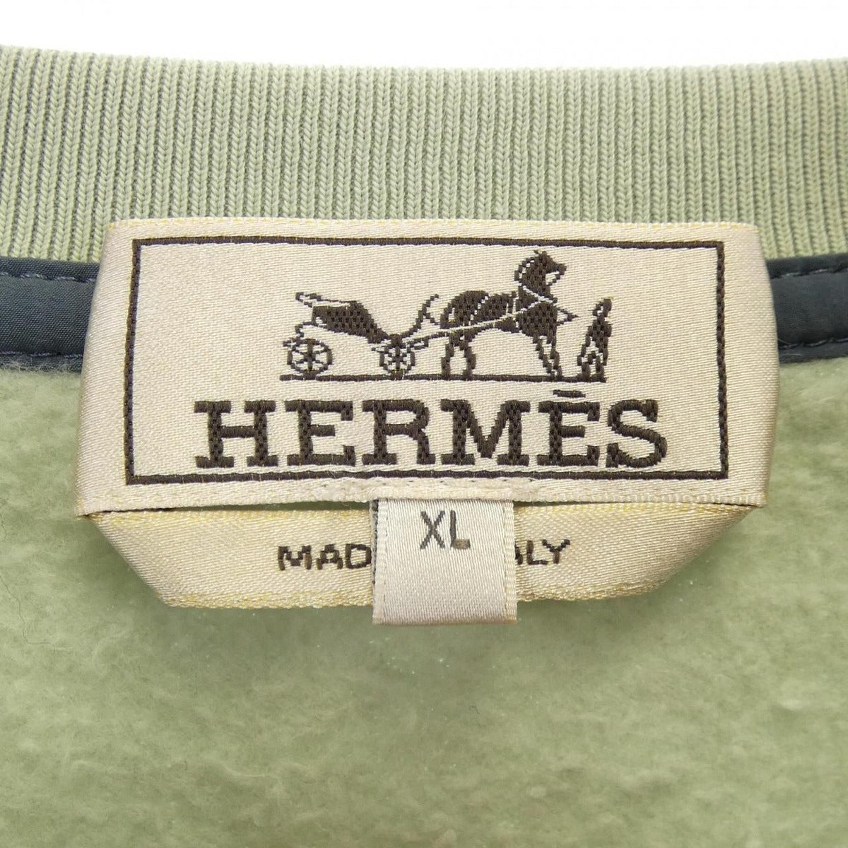 Hermes Sweatshirt Green XL — view 4