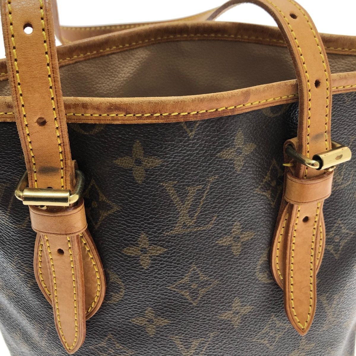 Louis Vuitton Monogram Petit Baguette Tote Bag Main Item Only M42238 Monogram