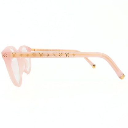 Louis Vuitton Sunglasses Z2003e Monogram Plastic Milky Pink Silver Hardware