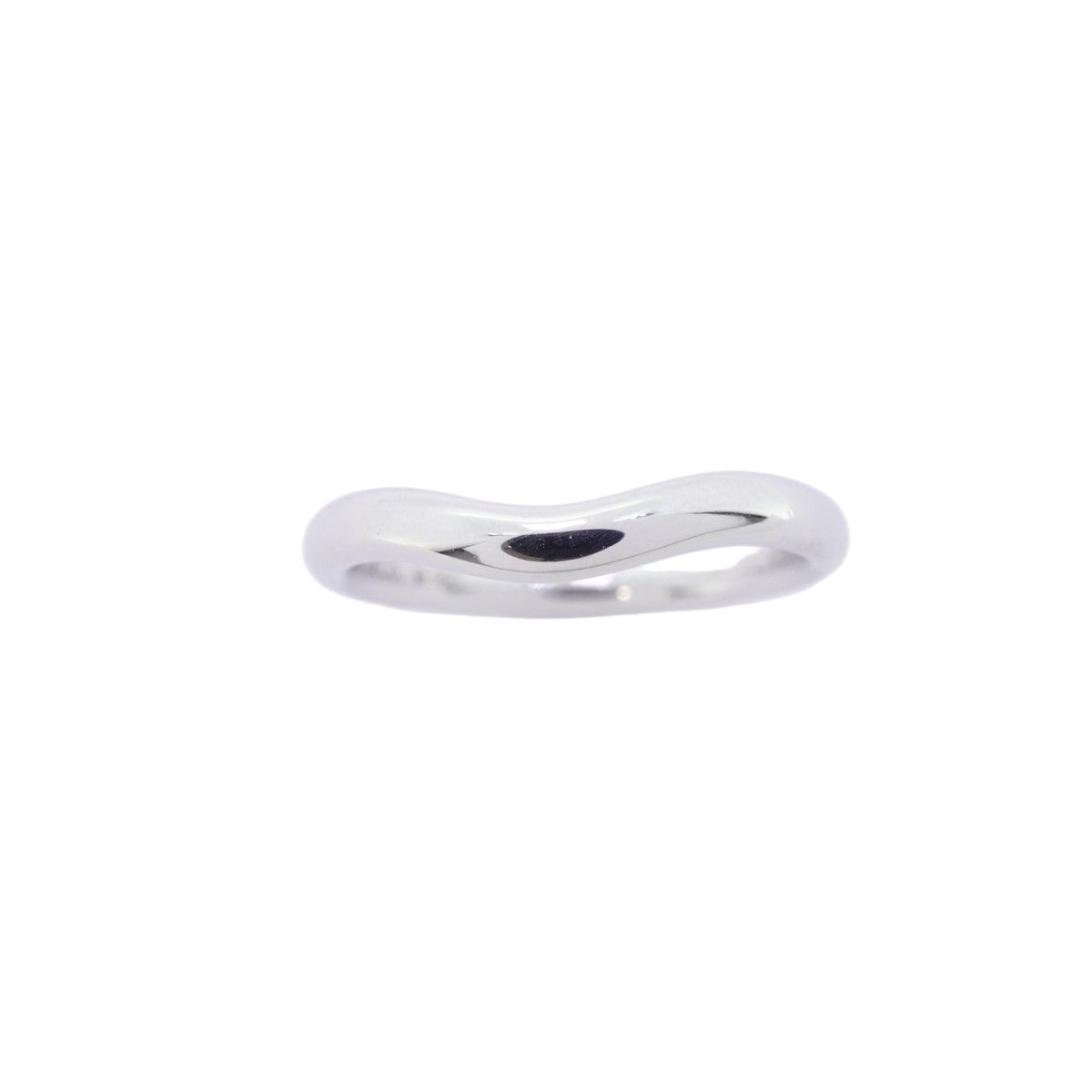 Tiffany & Co Ring T Cube Band Platinum — view 2