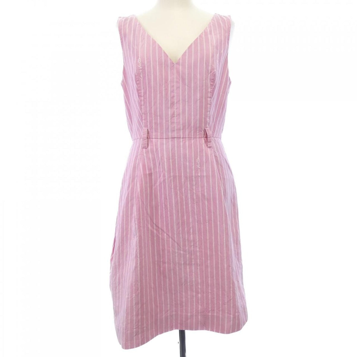 Louis Vuitton Dress Silk Pink
