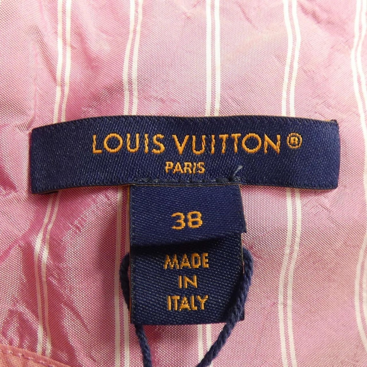 Louis Vuitton Dress Silk Pink — view 4