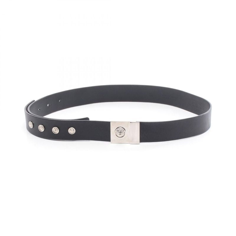 Versace Belt Black Leather