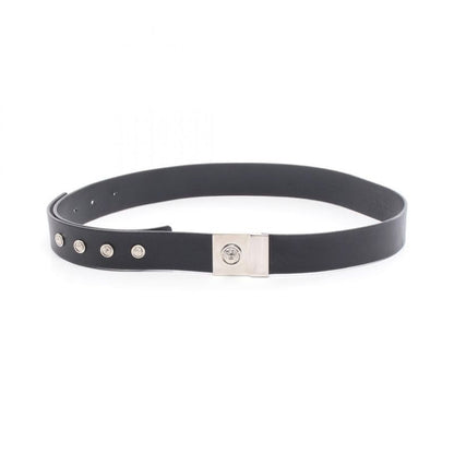 Versace Belt Black Leather