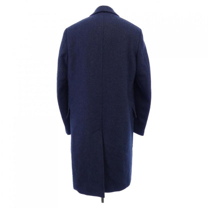 Hermes Coat Cashmere Navy — view 2