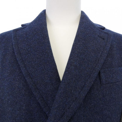 Hermes Coat Cashmere Navy — view 5