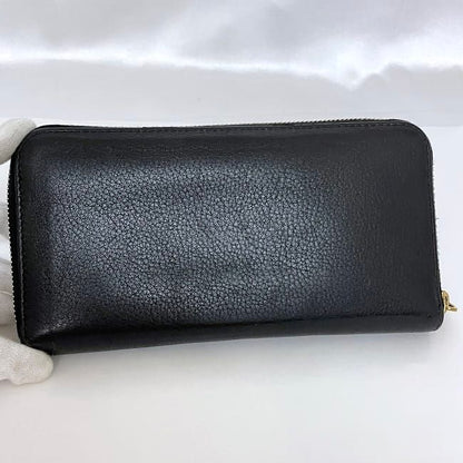 Prada Round Zipper Long Wallet Black NERO 1ml506 Wallet