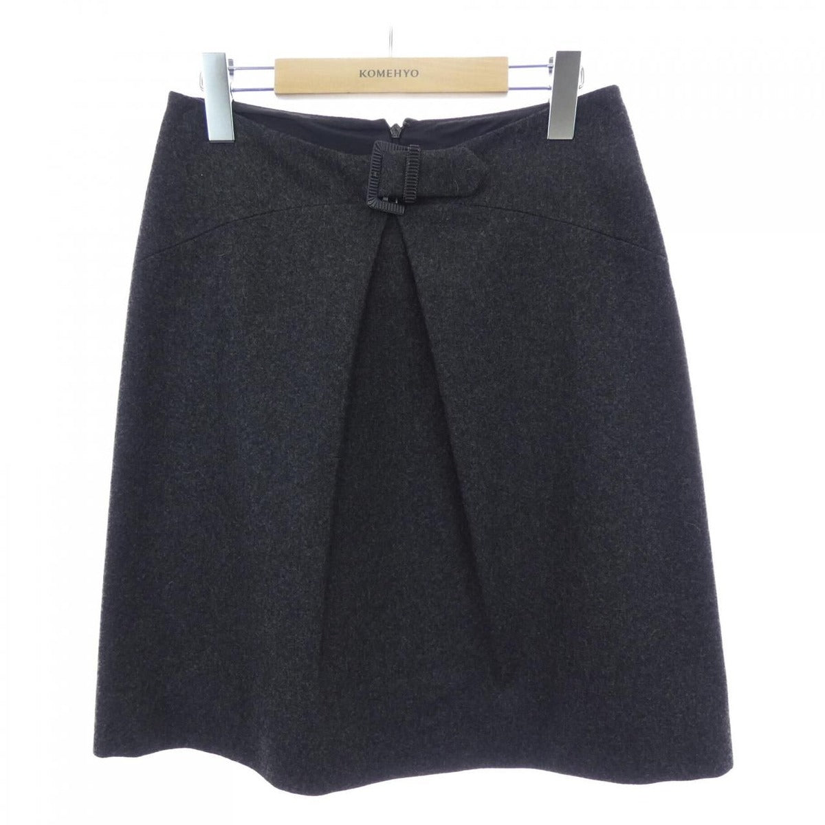 Chanel Skirt Cashmere Gray