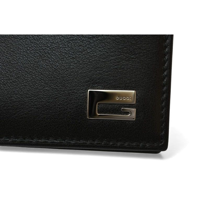 Gucci Wallet Bifold Billfold Leather Black 034.1408 — view 4