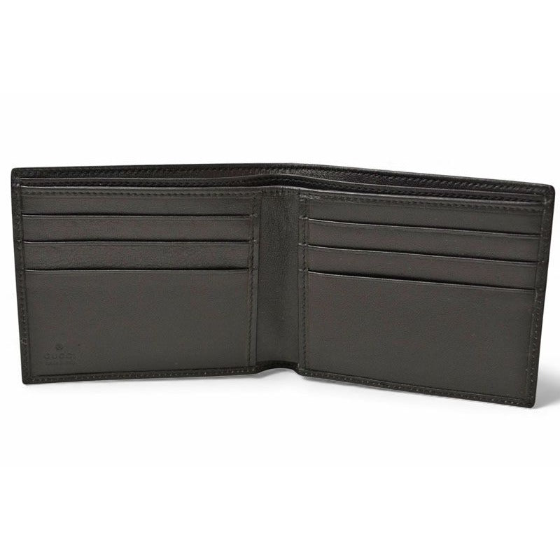 Gucci Wallet Bifold Billfold Leather Black 034.1408 — view 5