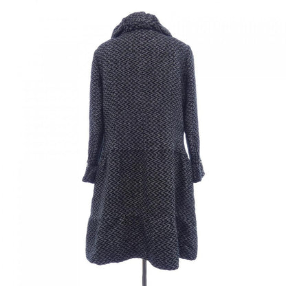 Chanel Coat Black 44 — view 2