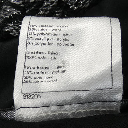 Chanel Coat Black 44 — view 3