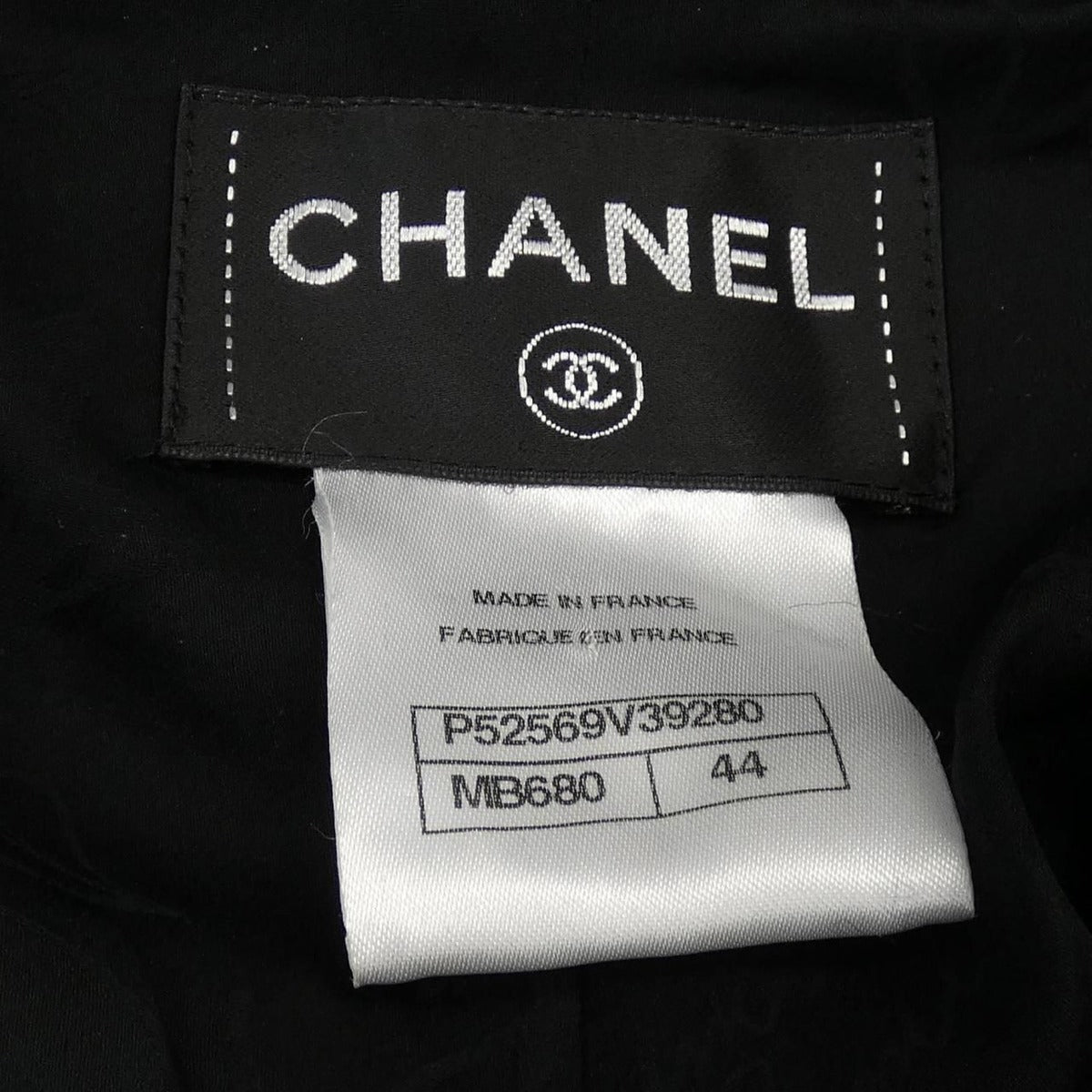 Chanel Coat Black 44 — view 4