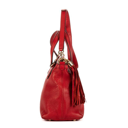 Gucci Soho Red Grain Leather A