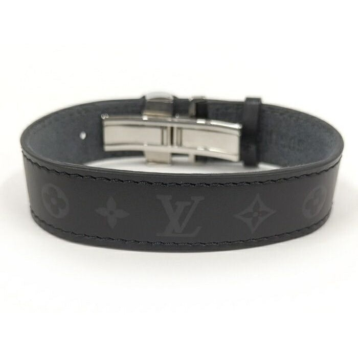 Louis Vuitton Vu Good Luck Bracelet Leather Black Monogram — view 4