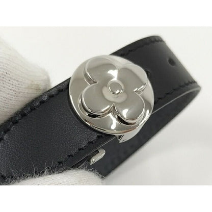 Louis Vuitton Vu Good Luck Bracelet Leather Black Monogram — view 6