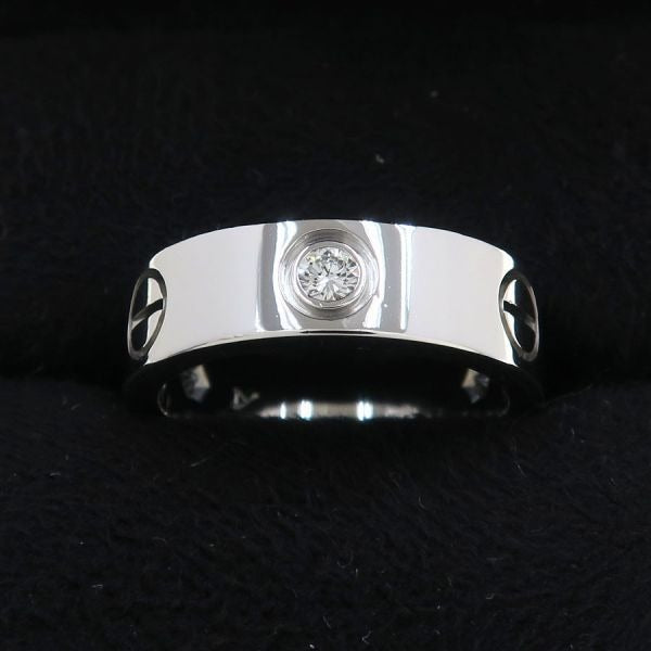 Cartier Love Ring Half Diamond 50