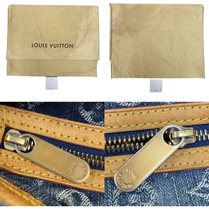 Louis Vuitton Monogram Denim Porte Epol Rayet MM Shoulder Bag Junk