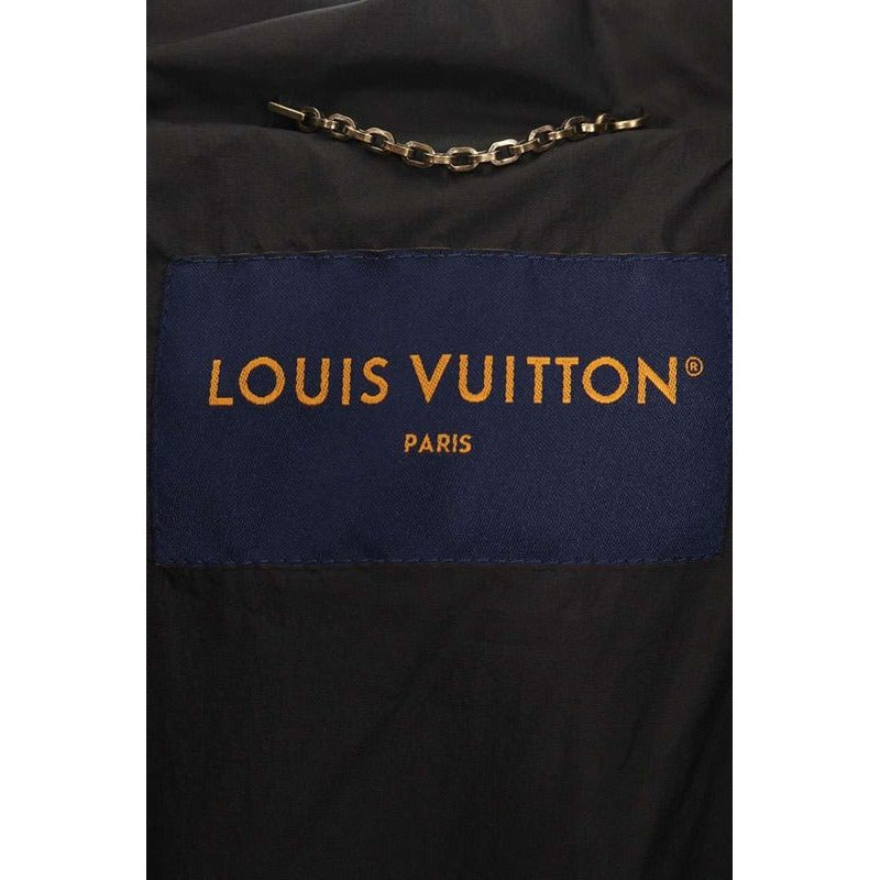 Louis Vuitton 24 AW Rm242 mm JDF Hrk04 W Logo Embroidery Hood Zip Up — view 3
