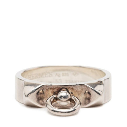Hermes Collier de Chien Ring 53 Silver
