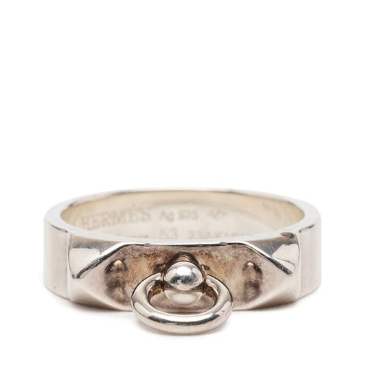 Hermes Collier de Chien Ring 53 Silver