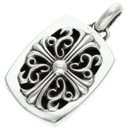 Chrome Hearts Keeper Pendant Silver Necklace