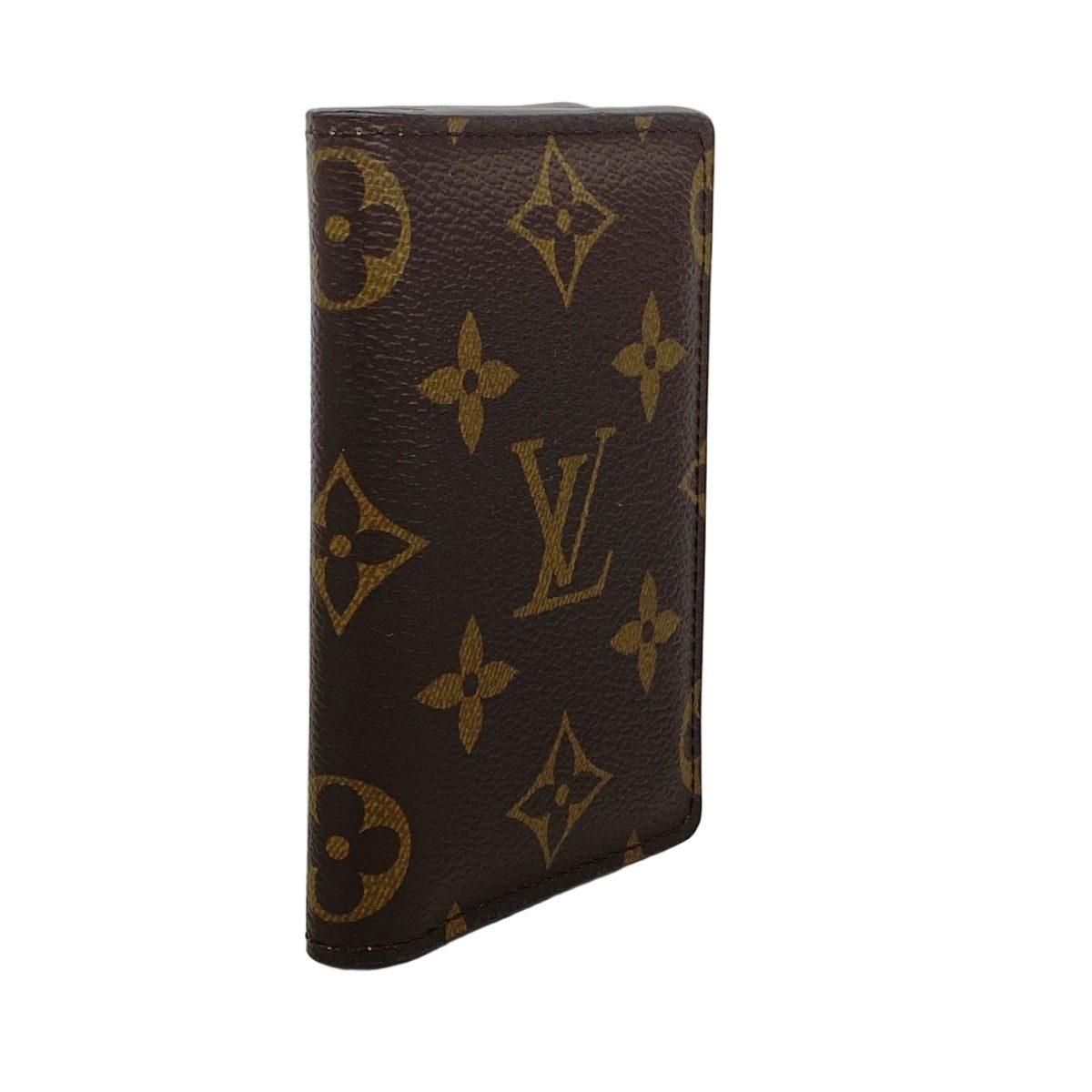 Louis Vuitton Card Case Monogram Organizer Poche Brown — view 2