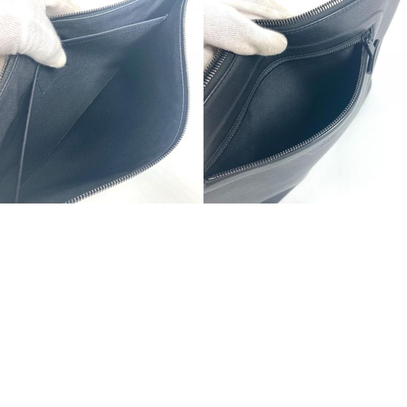 Louis Vuitton Clutch Bag Pochette Cosmos M63268 Leather Noir Black