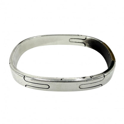 Hermes Bangle Bracelet Silver