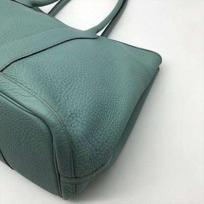 Hermes Garden Party PM Negonda Tote Purse Blue