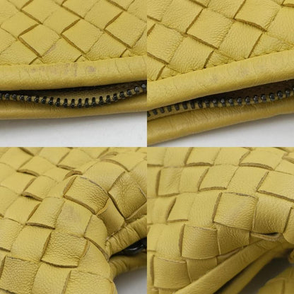 Bottega Veneta Intrecciato Yellow Lambskin B01451144f