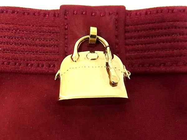 Hermes Bolide Gigier Gloves Women's Red Fj2942