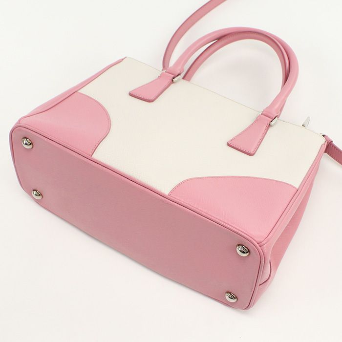 Prada 2WAY Galleria Tote Bag Saffiano Leather Women